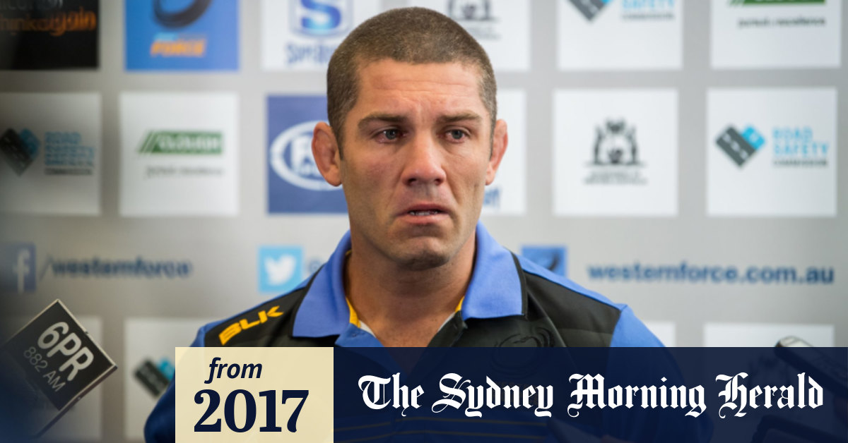 Western Force stalwart Matt Hodgson, WA Premier lay the boot into